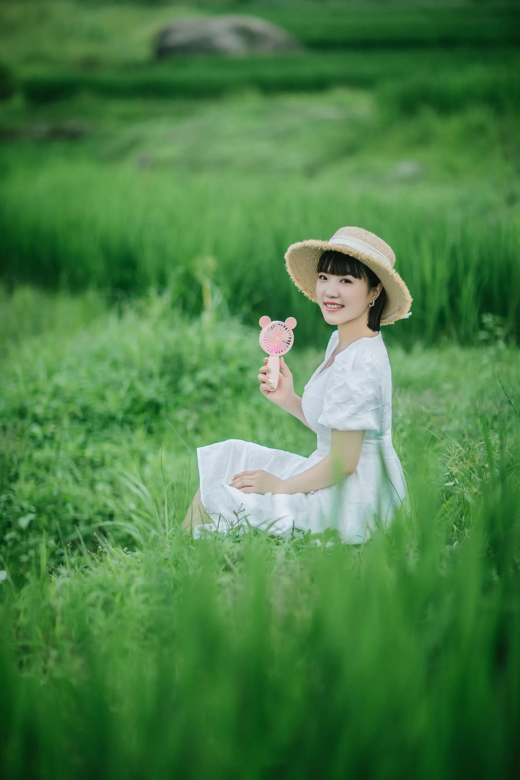 [YITUYU艺图语]2022.08.24 夏天的稻田 冬琴 [25P]插图1
